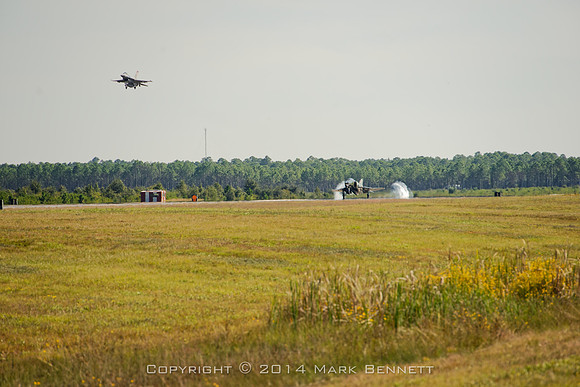 F-4E F-16 flying Tyndall AFB 20141021 029x